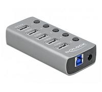 HUB USB DELOCK a 4 porte USB 3.2 Gen 1