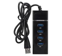 Hub USB, Docking Station USB a 4 Porte 480 Mbps con Indicatore LED, Hub USB 2.0 X 4 per per Linux per OS X per la Gestione dei Dati di Ricarica del Dispositivo