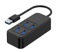 Hub USB espandibile | Hub USB 3.0 con potente alimentazione di ricarica | Expander USB per trasferimento rapido dei dati per laptop, unità flash, disco rigido, console, stampante, fotocamera,