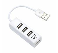 Hub USB Ewent EW1122 Bianco 3600 W