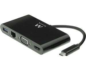 HUB USB EWENT EW9827 laptop dock/port replicator