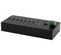 EXSYS EX11247HMS - Hub industriale a 7 porte USB 3.0, 15 kV ESD, da tavolo, a paret