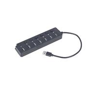 Techmade Gembird Hub USB 7 Porte 1xUSB 3.1 + 6xUSB 2.0