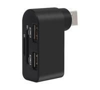 Hub USB girevole, splitter multiporta USB a 4 porte, hub per porta USB