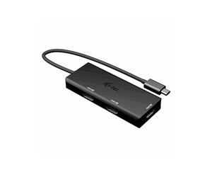 HUB USB I-TEC C313X4KHDMIPD Adattatore Video USB-C Triplo HDMI 4K con Alimentazione Power Delivery da 100 W