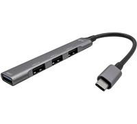 I TEC USB-C METAL HUB 1X USB 3.0 3X USB 2.0 WITHOUT POWER ADAPTER