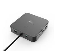 i-tec USB-C HDMI Dual DP Docking Station with Power Delivery 100 W + Universal Charger 100 W