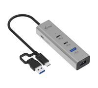 i-tec Metal Universal Charging HUB 2xUSB-C + 2x USB-A Port + Power Delivery 85W (CAHUBMETAL2A2CPD)
