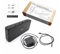 Hub USB i-Tec TB4DUALDPDOCKPDPRO Nero