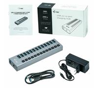 Usb 3.0 charging hub 13 port + power adapter 60 w - hub - 13 porte u3chargehub13