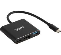HUB USB IGGUAL IGG318461 laptop dock/port replicator