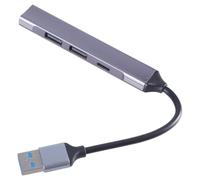 Hub USB in lega di alluminio a 4 porte con 2USB2.0 1USB3.0 Adattatore TypeC 4 in 1 Dock