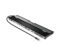 Hub USB j5create JCD543-N Nero Nero, Argento 5 W