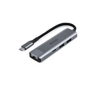 Lindy - Hub USB 3.2 Gen 2 Tipo C e Gigabit Ethernet
