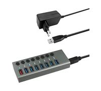 HUB USB MAXTRACK CH11L USB 3.0 8 porte