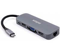 HUB USB NILOX DOCKING STAT HDMI VGA PD ETH 3USB