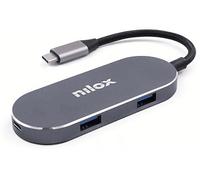 Dockstation Nilox NXDSUSBC01 Grigio
