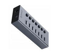 Orico Hub 7X Usb-A 3.0 Voor Laptop Computer Met Switches Snel Opladen