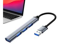 Hub USB per computer portatile, adattatore multiporta USB, trasferimento dati veloce, hub USB 4 porte, hub USB 3.0 multiplo, prolunga USB per laptop, tastiera, mouse