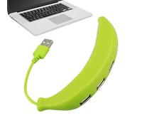 Hub USB Per Laptop | Adattatore Multiporta A 4 Porte - Splitter Ed Espansore Tipo C A Forma Di Banana 2.0 Trasferimento Dati Più Veloce | Ideale Versatile Come Accessorio Essenziale Per Computer E Att