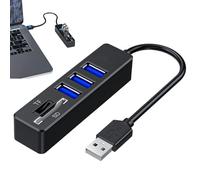 Hub USB per laptop-Adattatore splitter USB ad alta velocità per l'uso del computer | Dispositivo di espansione portatile per home office, amici, famiglia, console, PC, connessione stampante, trasferim