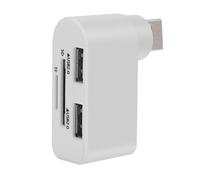 Hub USB per laptop, hub di estensione USB - hub USB a 4 porte - L'hub USB girevole multiuso da 480 Mbps migliora la produttività per PC desktop, notebook, auto