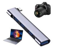 Hub USB per laptop, hub porta USB -Portable USB Spritter, USB Hub Tipo C Hubs EPRYTER, 4 -Port USB3.0 Trasferimento dati ad alta velocità G, per laptop Adattatore -Port USB