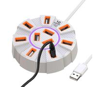 Hub USB per laptop trasferimento veloce 5Gbps, uscita video 4K, adattatore