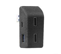 Hub USB per Tesla Model 3 2021 / Model-Y 2023 vano portaoggetti e console centrale, ricarica ad alta velocità a 4 porte e hub dati (2 USB-C / 2 USB-A), espansione USB del veicolo (21-2 Y)