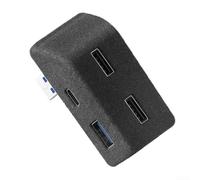 Hub USB per Tesla Model 3 2021 / Model-Y 2023 vano portaoggetti e console centrale, ricarica ad alta velocità a 4 porte e hub dati (2 USB-C / 2 USB-A), espansione USB del veicolo (21-23 3)