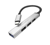 E_0001_8295356 Secomp ROLINE USB3.2 Gen1 Hub 4x USB-A 1x 3.0+3x 2.0 Typ C Kabel