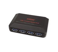 HUB USB ROLINE 3.0 a 4 porte con alimentazione USB 3.2 Gen 1