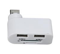 Hub USB rotante - ABS 4,5 x 5,5 x 2 cm | USB Hub, 4 porte Mini USBs
