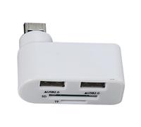 Hub USB Rotativo - Splitter USB con 4 porte USB | L'hub USB rotante versatile da 480 Mbps migliora la produttività per desktop, computer portatili e auto