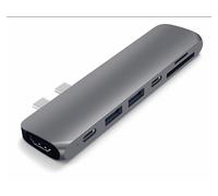 ST-CMBPM - Docking station USB-C, alluminio, grigio