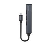 Hub USB Savio USB-C in alluminio 3xUSB 2.0 1xUSB 3.1 Gen1 5Gbps Plug & Play