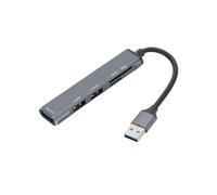 Hub USB Scheda di Memoria Espansione Multi-porta Docking Station Portatile Adattatore 480Mbps Computer Notebook Ufficio Splitter Dock