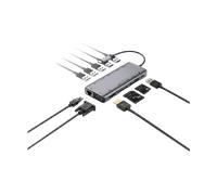 HUB USB SILVERHT 17126 laptop dock/port replicator