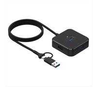 Hub USB Splitter 4 in 1 Hub USB 3.0 per laptop One Drag Four