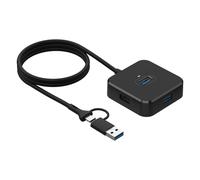 Hub USB Splitter 4 in 1 Hub USB 3.0 per laptop One Drag Four