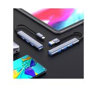 Hub USB Splitter a 4 porte, adattatore multiplo a 3.0, diversi alimentatori