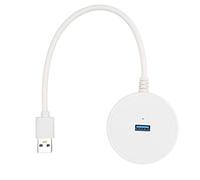 Hub USB Splitter USB 3.0 a 4 porte, Hub di trasferimento dati ad alta velocità da 5 Gbps, Docking station di tipo C ad alta capacità da 10 TB con 4 porte USB 3.0 per OS X Linux,
