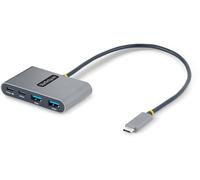 StarTech.com Hub USB-C a 4 porte con 100W Power Delivery Pass-Through - Adattatore USB C a 2x USB-A + 2x USB-C - USB 3.0 5Gbps