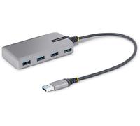 StarTech.com Hub USB a 4 porte - Hub USB 3.0 5Gbps alimentato via bus - Hub splitter da USB-A a 4x USB-A portatile per desktop/