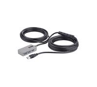 StarTech.com U01043-USB-EXTENDER hub di interfaccia USB 3.2 Gen 1 [3.1 Gen 1] Type-A 5000 Mbit/s Nero, Argento (USB EXTENDER HU