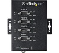 Hub USB StarTech.com Seriale 4 Porte da a RS232/RS485/RS422 -Hub Convertitore industriale 2.0 DB9 - Protezione IP30 in Metallo NEW