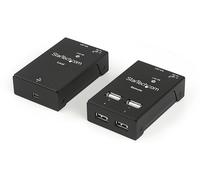 StarTech.com Prolunga/Extender USB 2.0 a 4 porte via Cat5 o Cat6 - Estensore USB2.0 cavo Cat5/Cat6 fino 40m [USB2004EXTV]