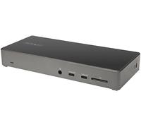 StarTech.com Dock USB type C - Docking station con triplo monitor 4K Power Delivery 100W DP 1.4 Alt Mode & DSC, 2x DisplayPort 1.4/HDMI 2.0 6xUSB (2x 10Gbps) Windows/Chrome [DK31C2DHSPDUE]