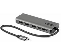StarTech.com Adattatore multiporta USB-C a HDMI o Mini DisplayPort 4K 60Hz - Mini Dock USB Type C - Convertitore USB C con HUB