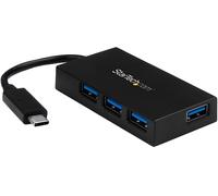 ST HB30C4AFS - USB 3.0, hub USB-C a 4 porte, 4 USB-A, nero